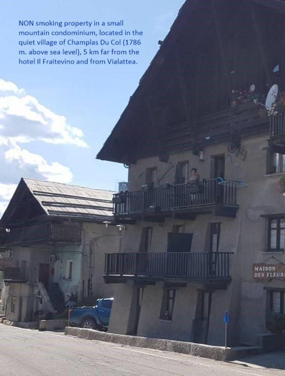 Il Fraitevino Hotel Bed & Breakfast Colle Colle Sestriere Exterior foto