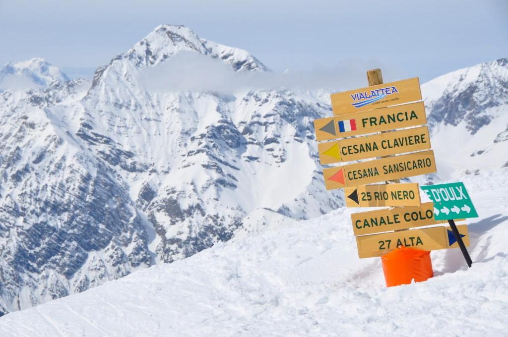 Il Fraitevino Hotel Bed & Breakfast Colle Colle Sestriere Exterior foto